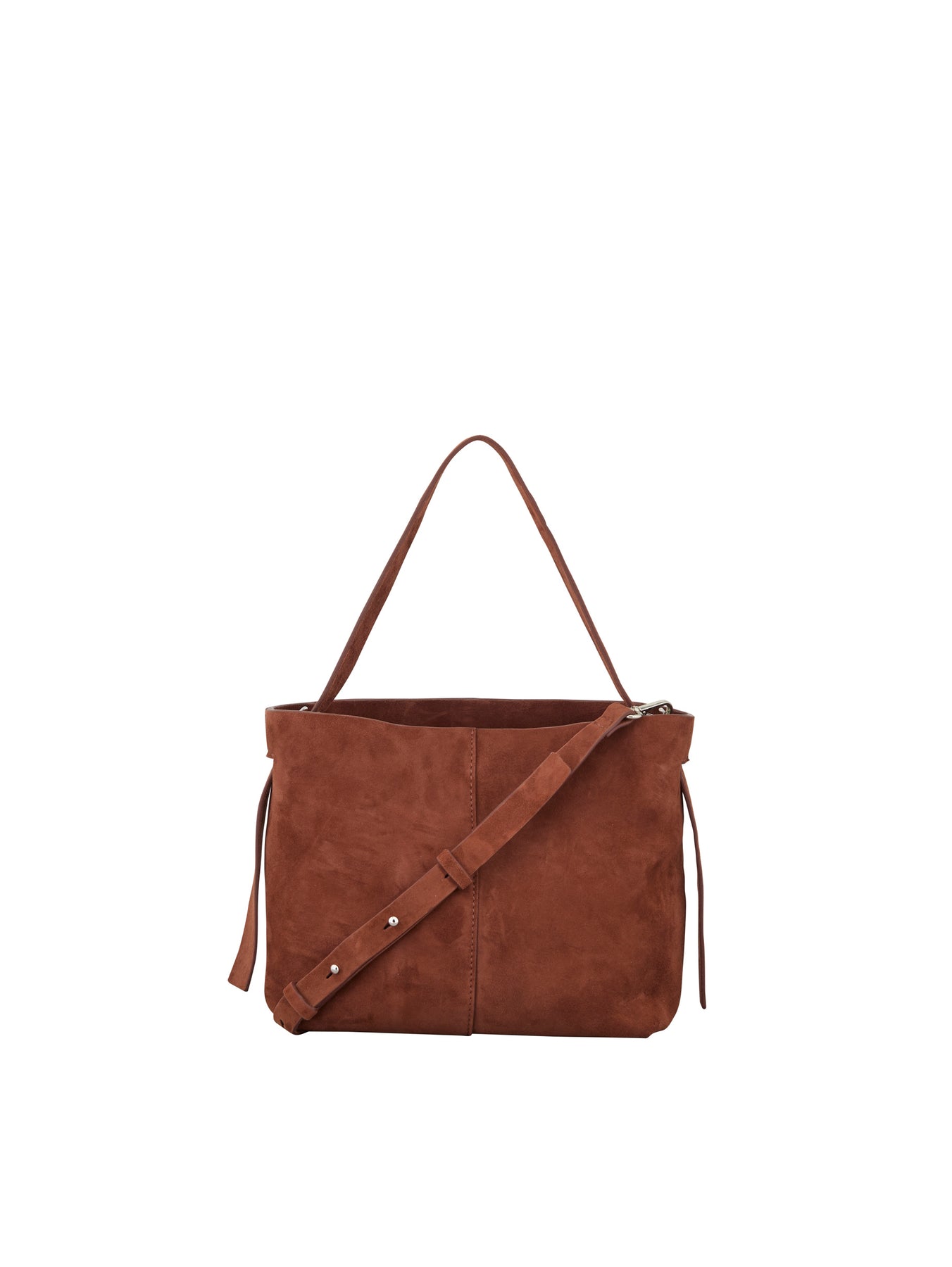 Suede Fraya Small Bag - Brown Tortoise Shell