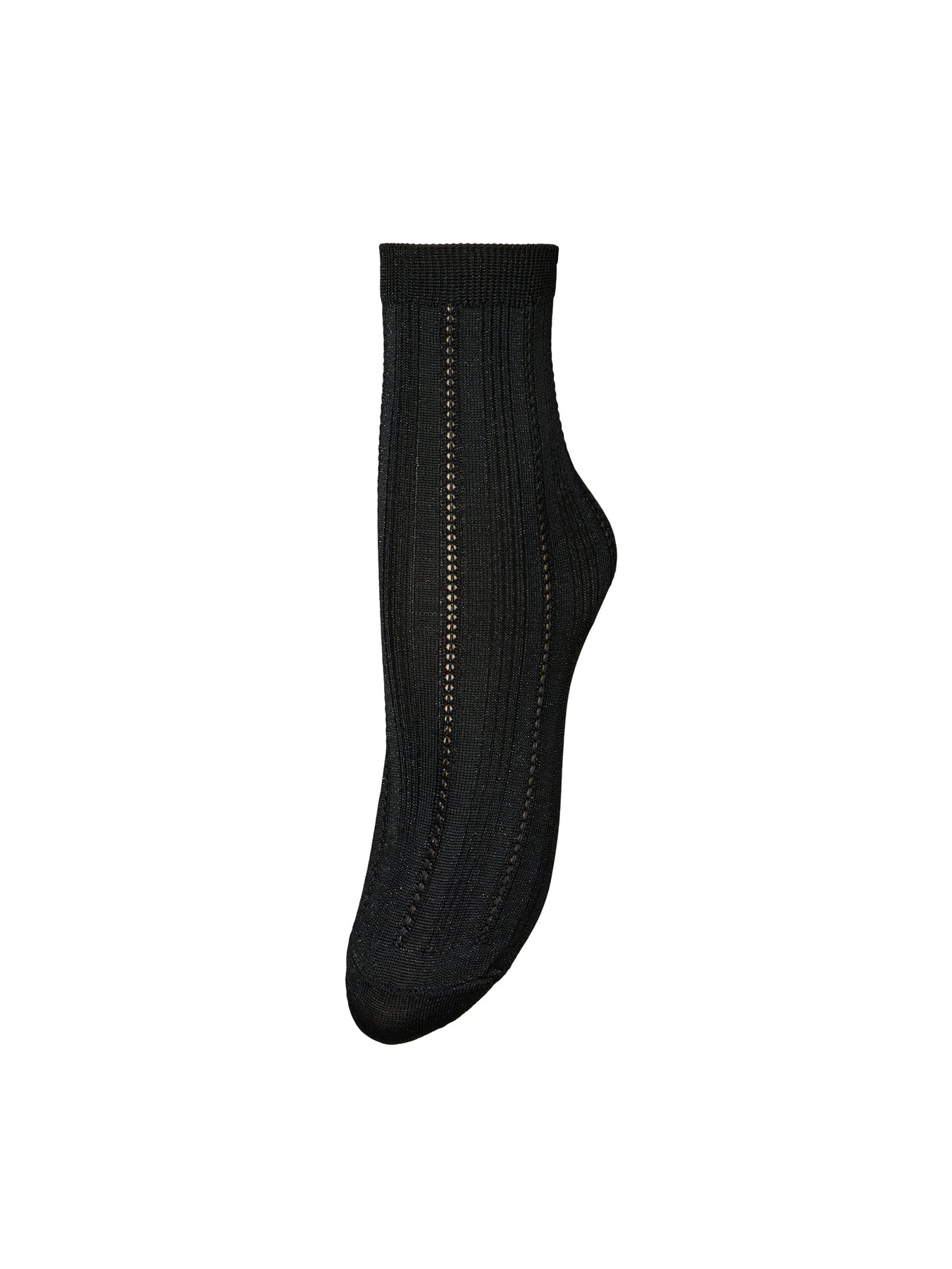 Glitter Drake Sock - Svart