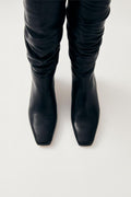 Kalila Leather Boots - Black
