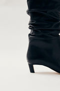 Kalila Leather Boots - Black