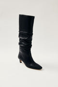 Kalila Leather Boots - Black