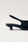 Eros Leather Mules - Svart