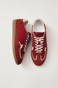 Rife Leather Sneakers - Sheen Red