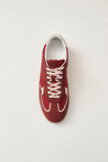 Rife Leather Sneakers - Sheen Red