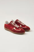 Rife Leather Sneakers - Sheen Red