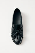 Marietta Onix Leather Loafers - Svart