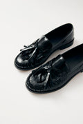 Marietta Onix Leather Loafers - Svart