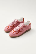 Rife Leather Sneakers - Sea Pink