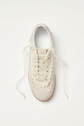 Leather Sneakers - Crochet Cream