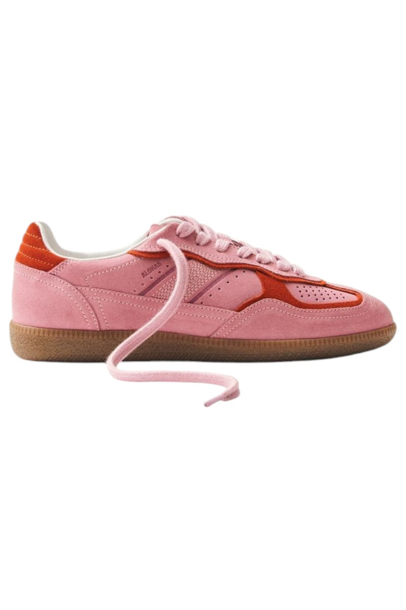 Rife Leather Sneakers - Sea Pink