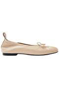 Rosalind Leather Ballet Flats - Cream