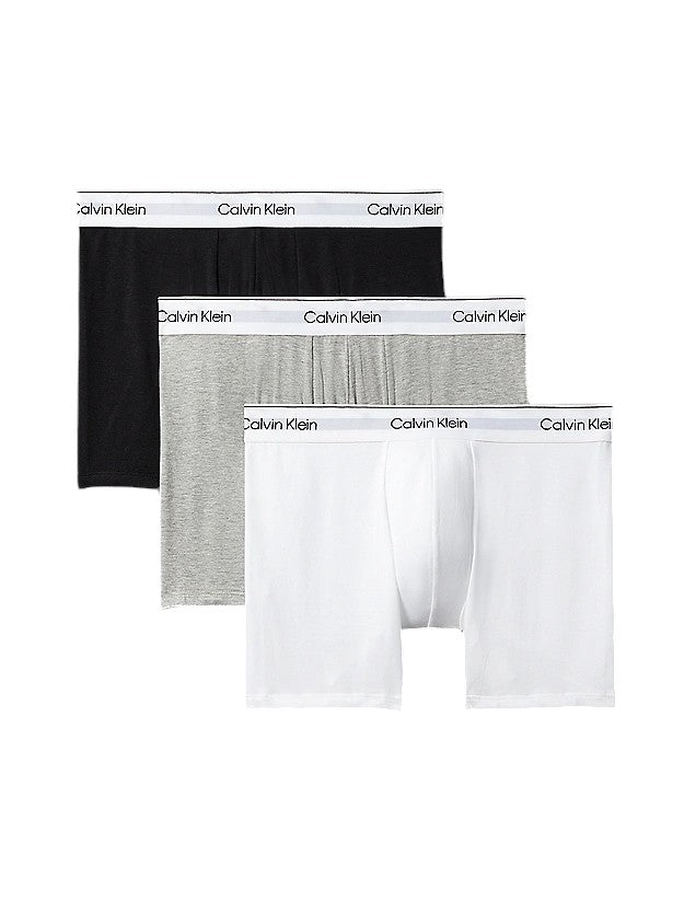 Boxer Brief 3PK - Grey Heather/White/Black
