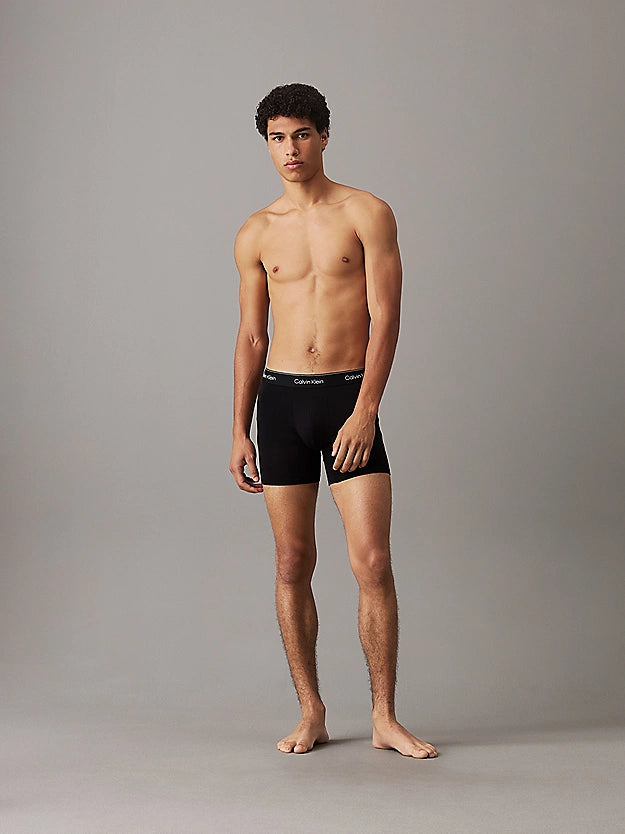 Boxer Brief 3PK - Black W/ Black