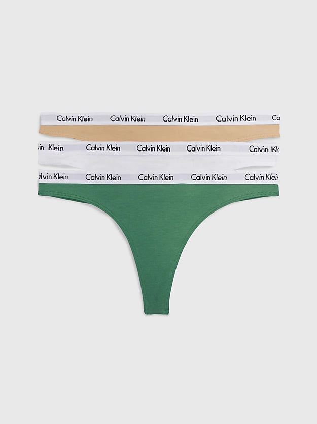 Thong 3Pk - Foliage/White/Trench