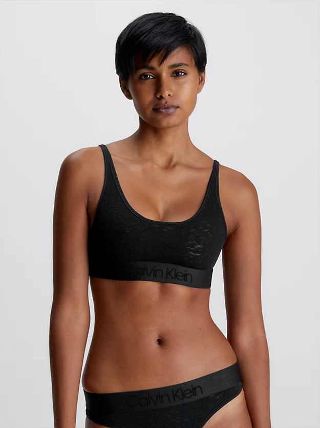 Unlined Bralette - Intrinsic Black