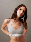 Lightly Lined Bralette - Grey Heather