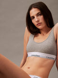 Lightly Lined Bralette - Grey Heather