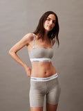 Lightly Lined Bandeau - Grey Heather