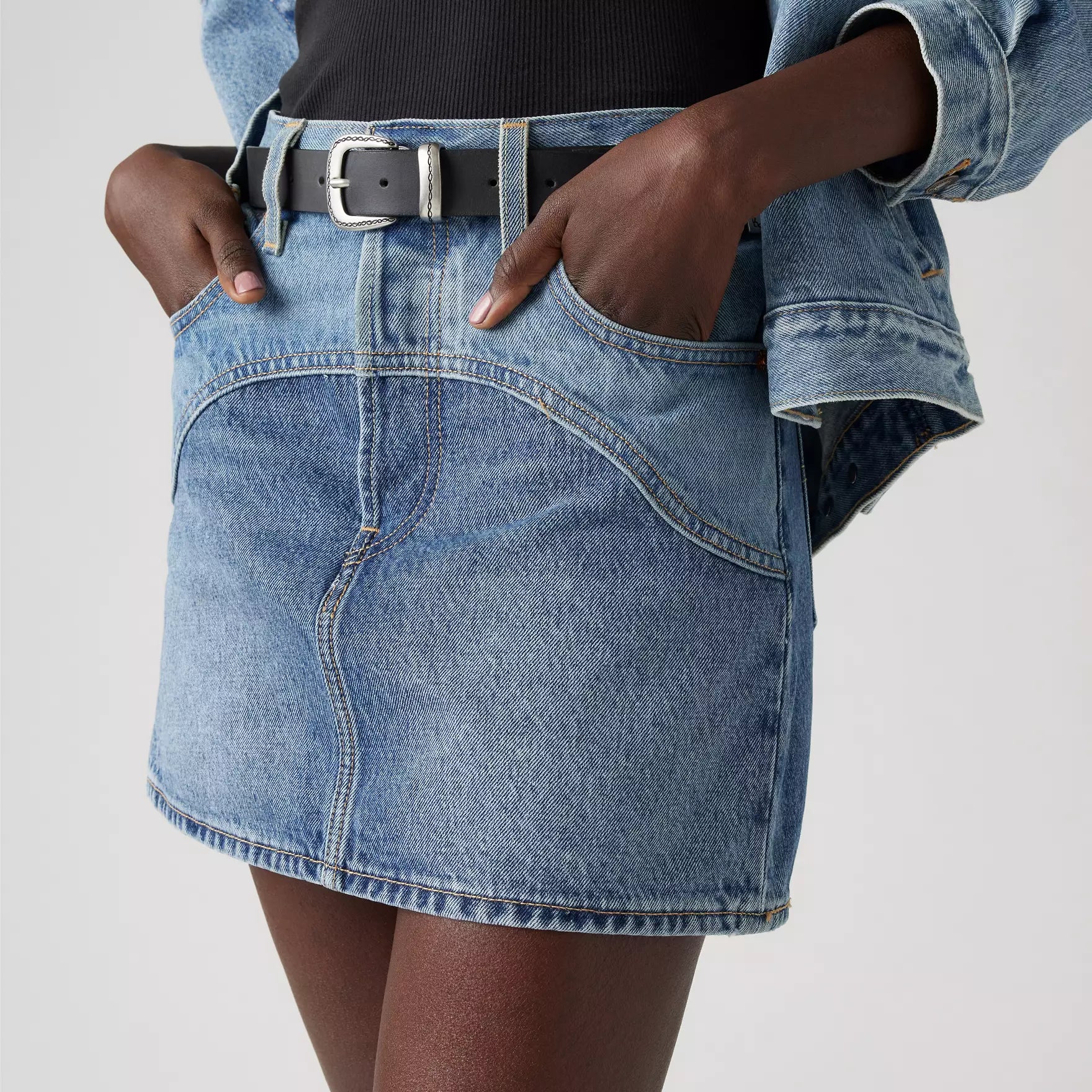 Icon Skirt Western - Yoke Ironic