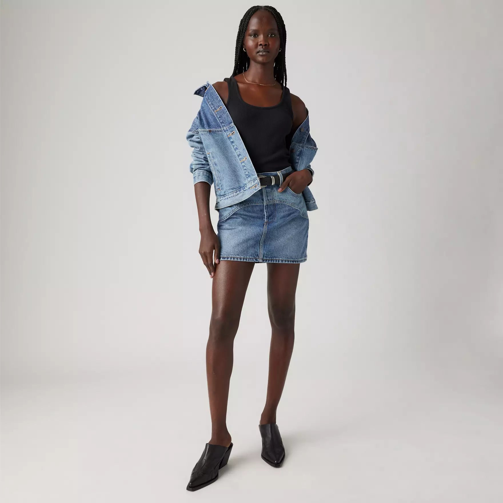Icon Skirt Western - Yoke Ironic