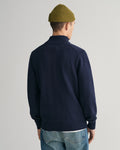Casual Cotton Halfzip - Evening Blue