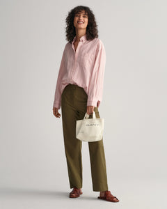 OS Luxury Oxford Bd Striped - Faded Pink