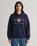 Rel Archive Shield Hoodie - Evening Blue