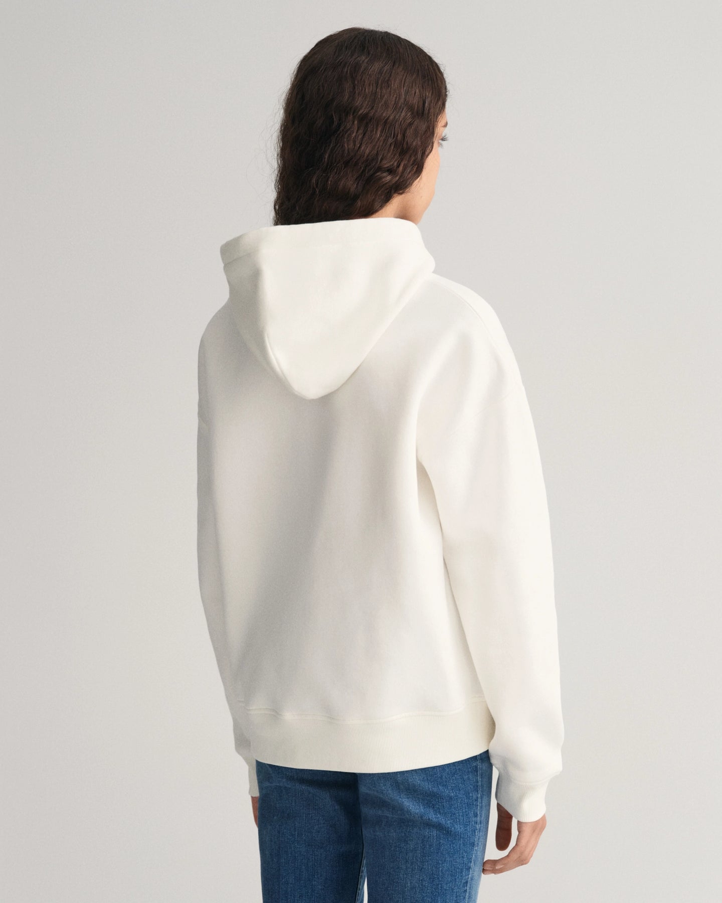 Rel Archive Shield Hoodie - Eggshell