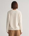 Superfine Lambswool C-Neck - Cream