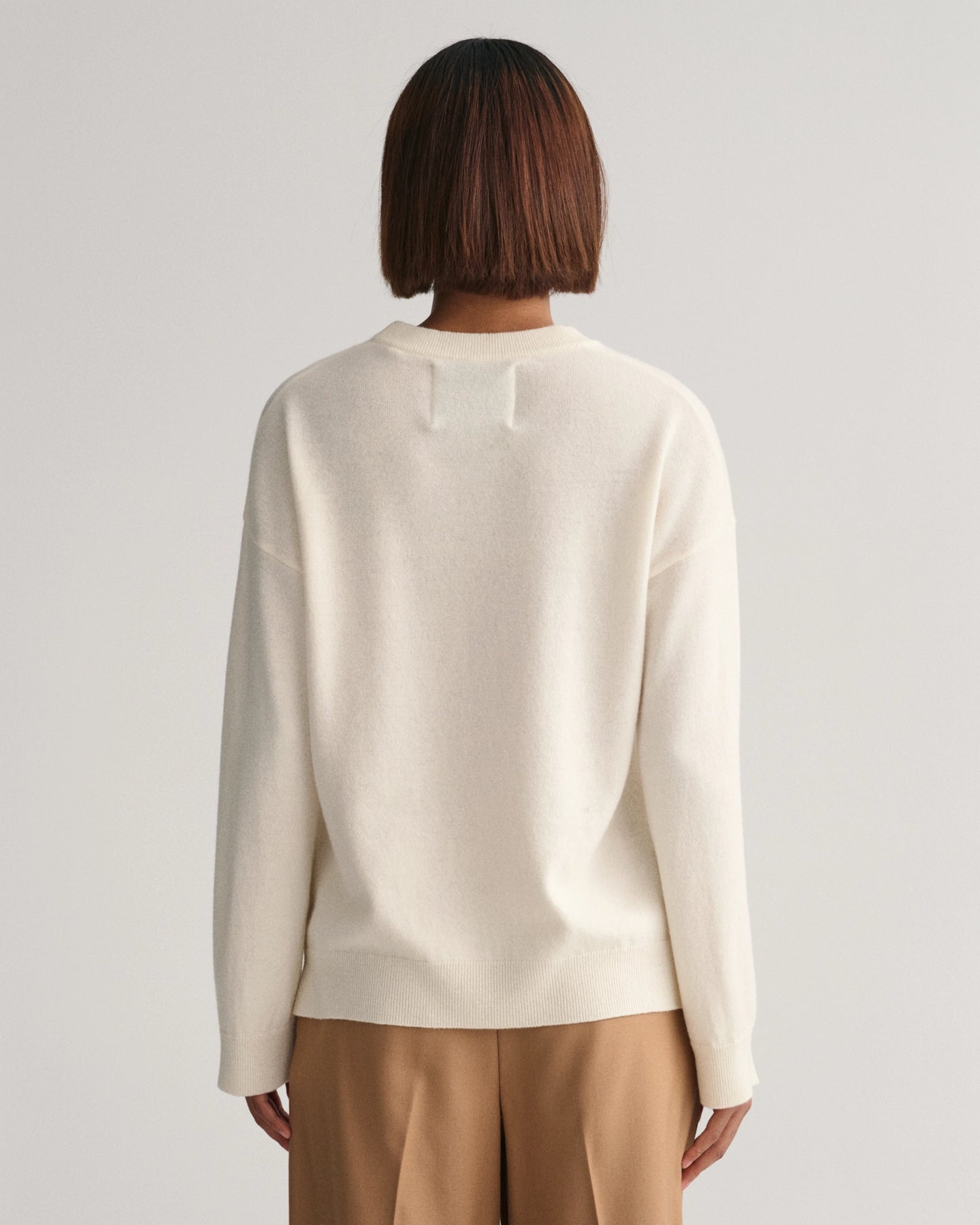 Superfine Lambswool C-Neck - Cream