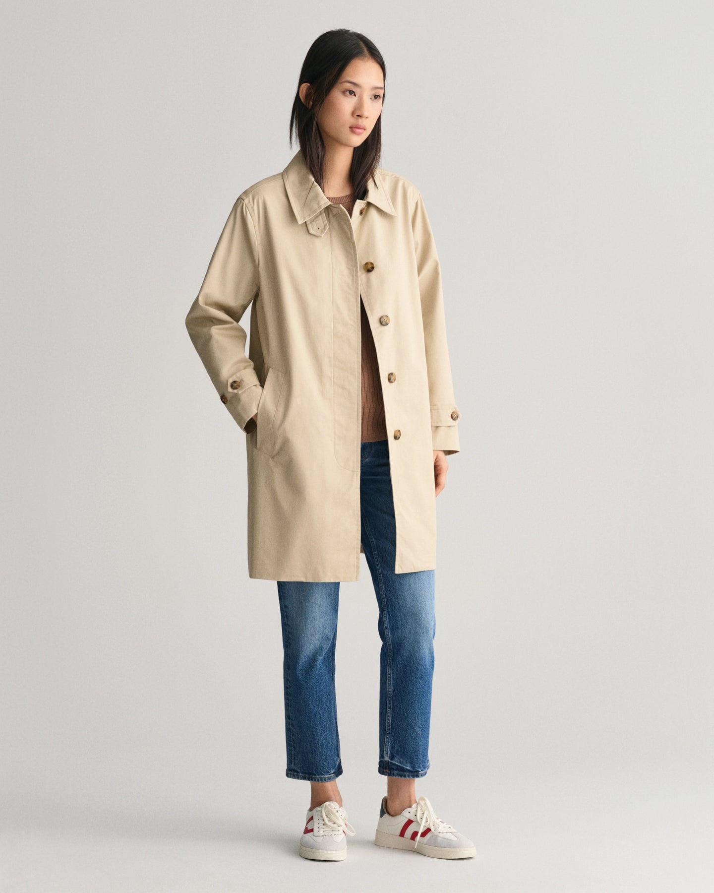 Car Coat - Dry Sand