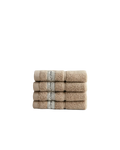 Premium Handduk 30x30 4-pack - Silver Sand