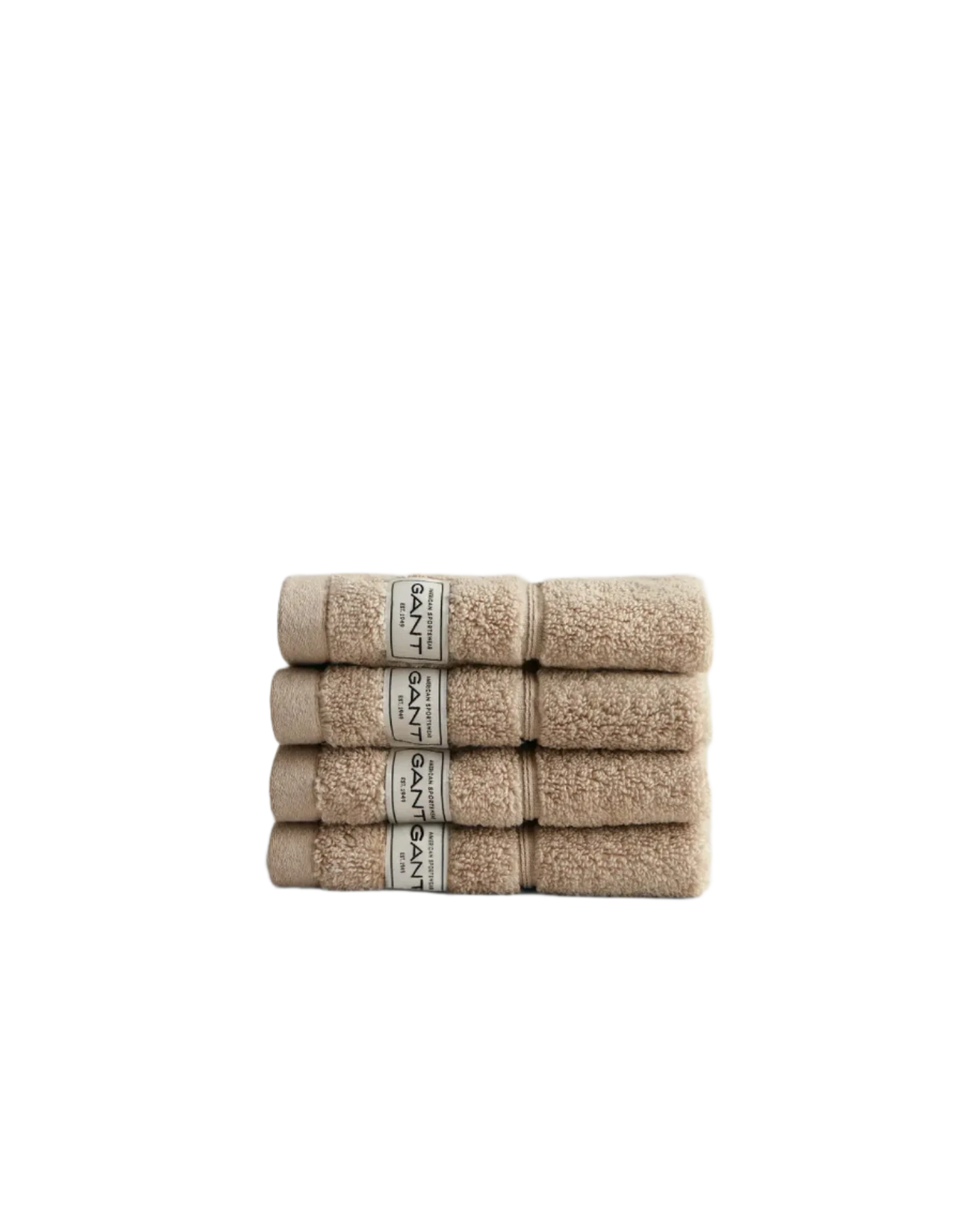 Premium Handduk 30x30 4-pack - Silver Sand