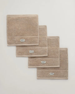 Premium Towel 30X30 4-Pack - Silver Sand