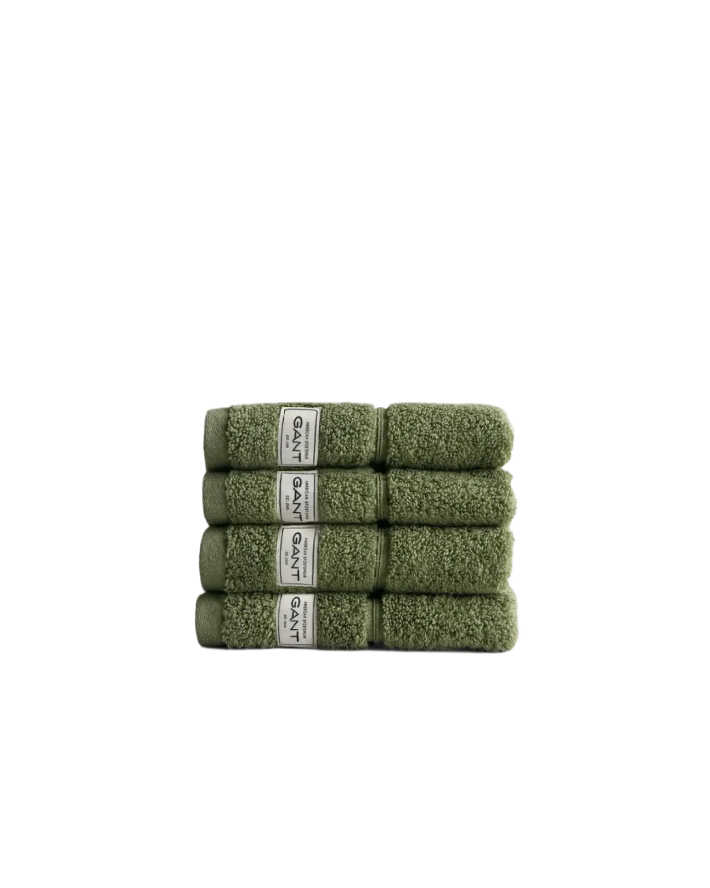 Premium Handduk 30x30 4-pack - Agave Green