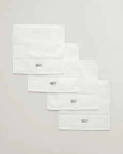 Premium Towel 30X30 4-Pack - White