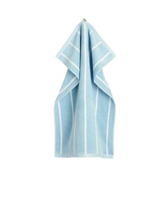 Stripe Towel 50X70 - Fresh Blue