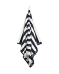 Block Stripe Strandhandduk - Marine