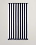 Block Stripe Strandhandduk - Marine
