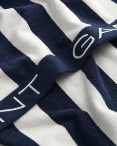 Block Stripe Beach Towel - Marine