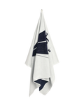 Sailing Print Strandhandduk - Vit