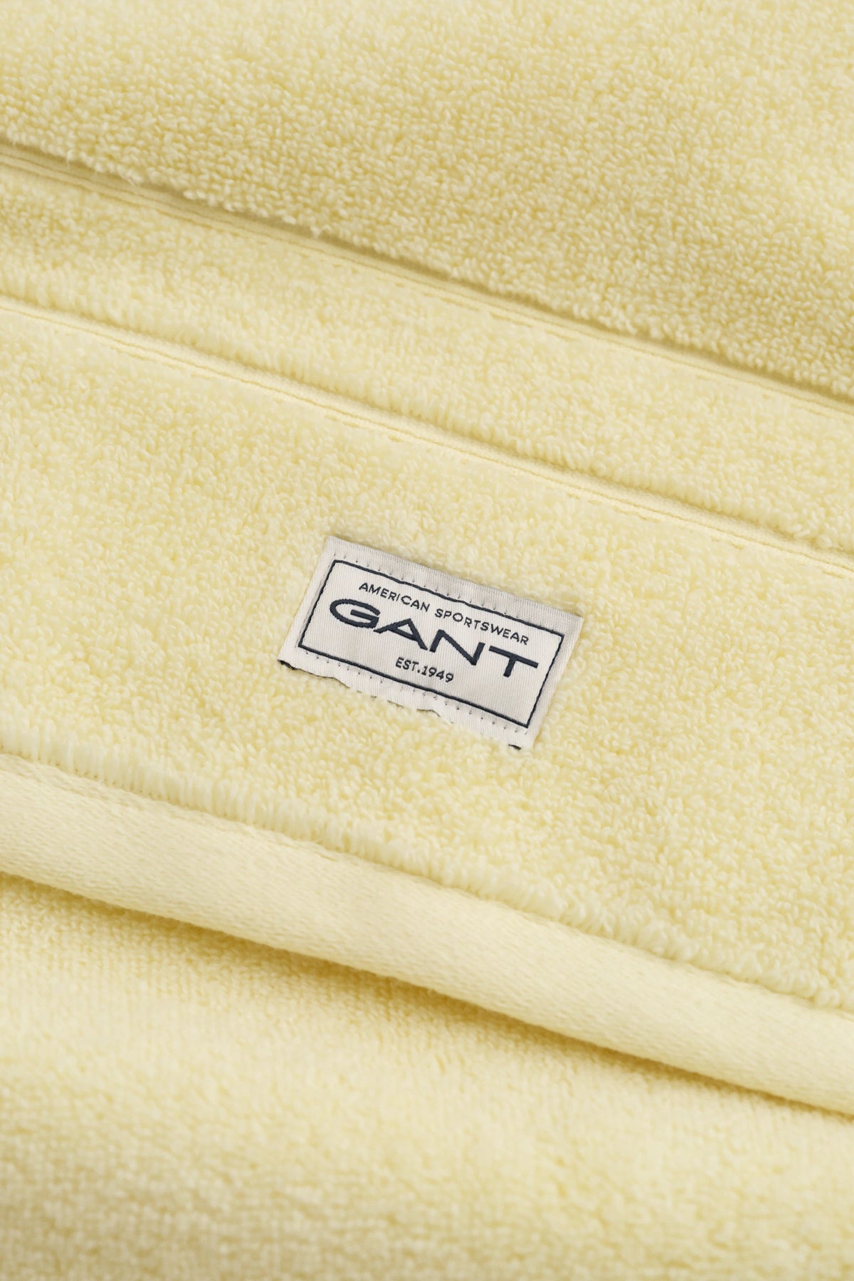 Premium Handduk 50x70 - Vanilla Yellow