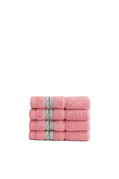 Premium Towel 30X30 4-Pack - Washed Pink