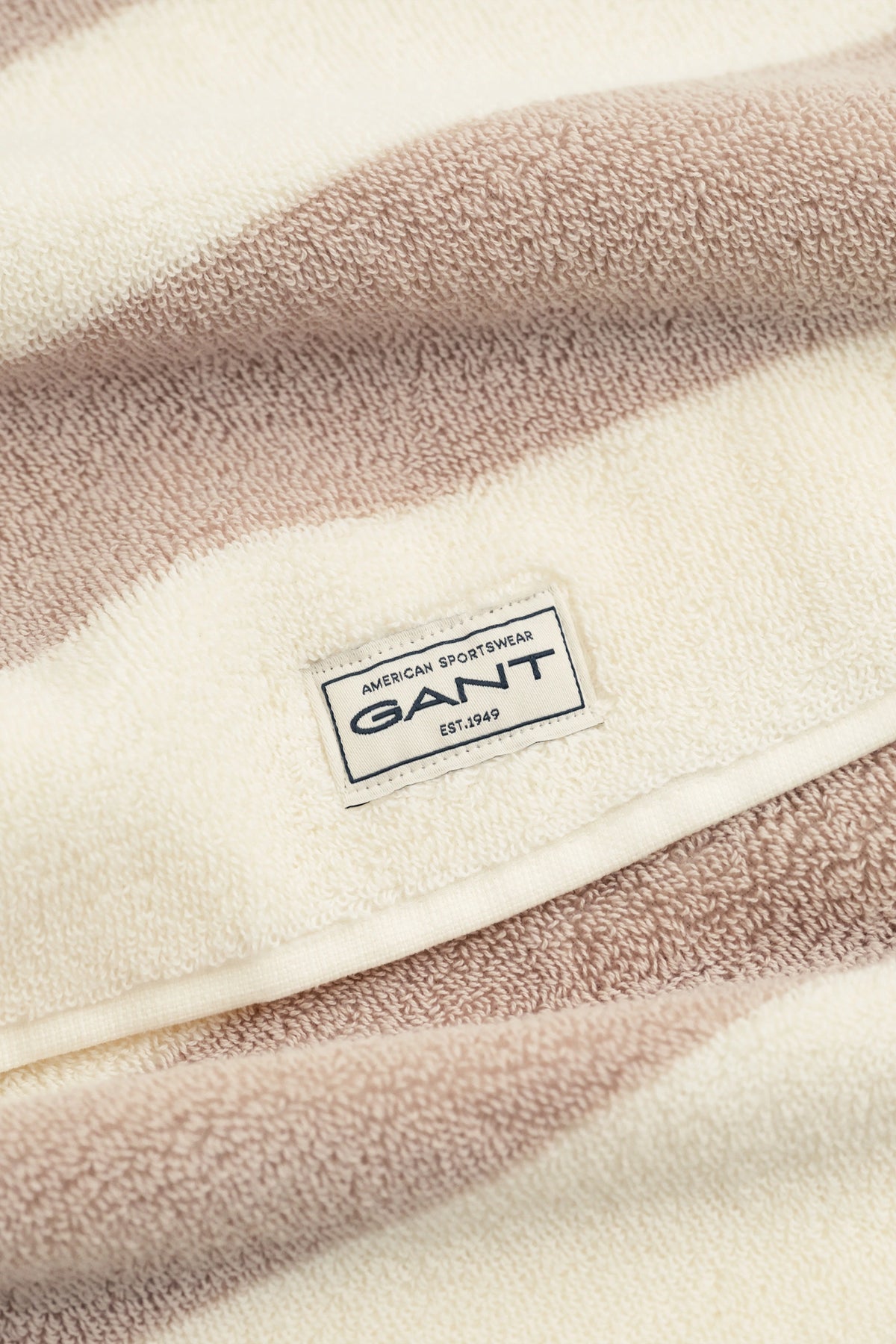 Stripe Towel 50X70 - Silver Sand
