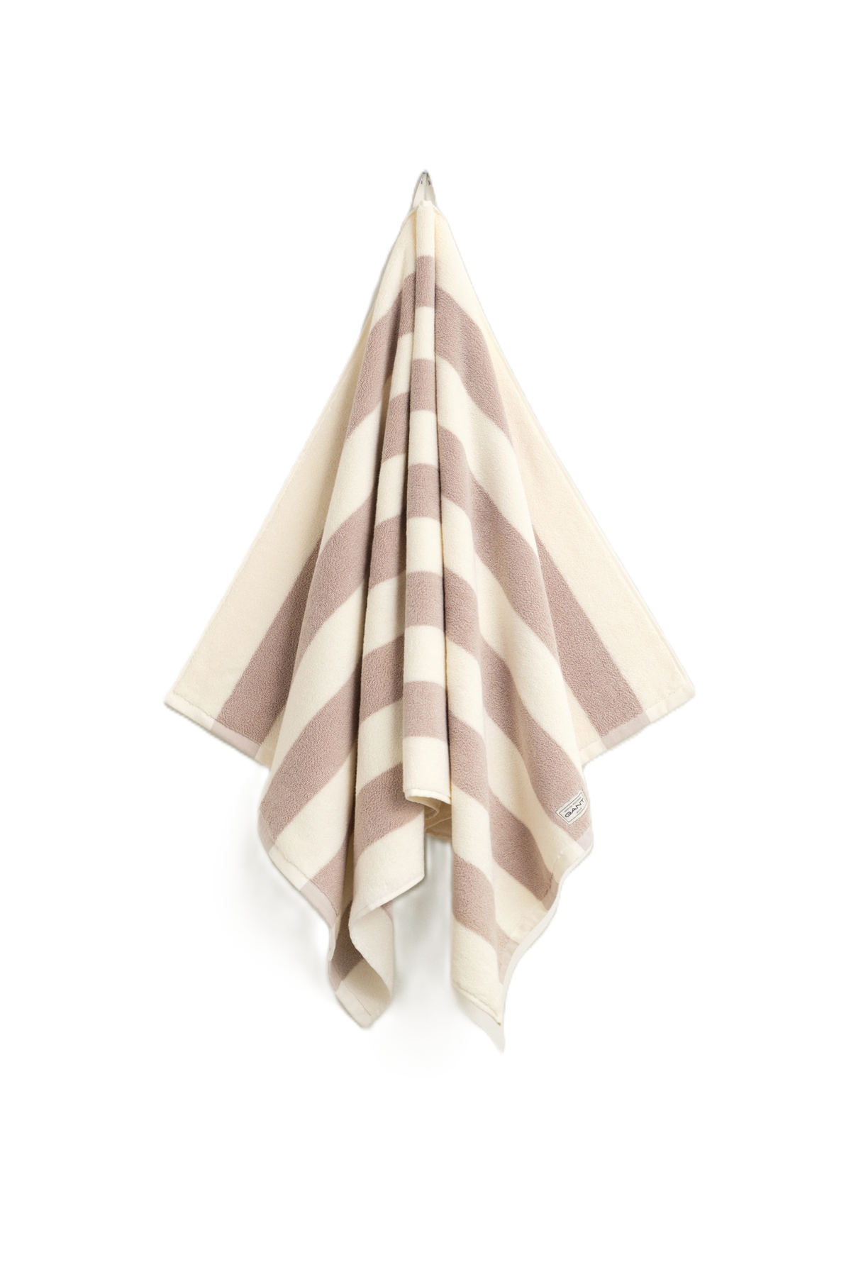 Stripe Towel 70X140 - Silver Sand