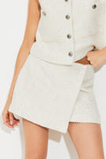 Follow Kjolshorts - Blanc Casse