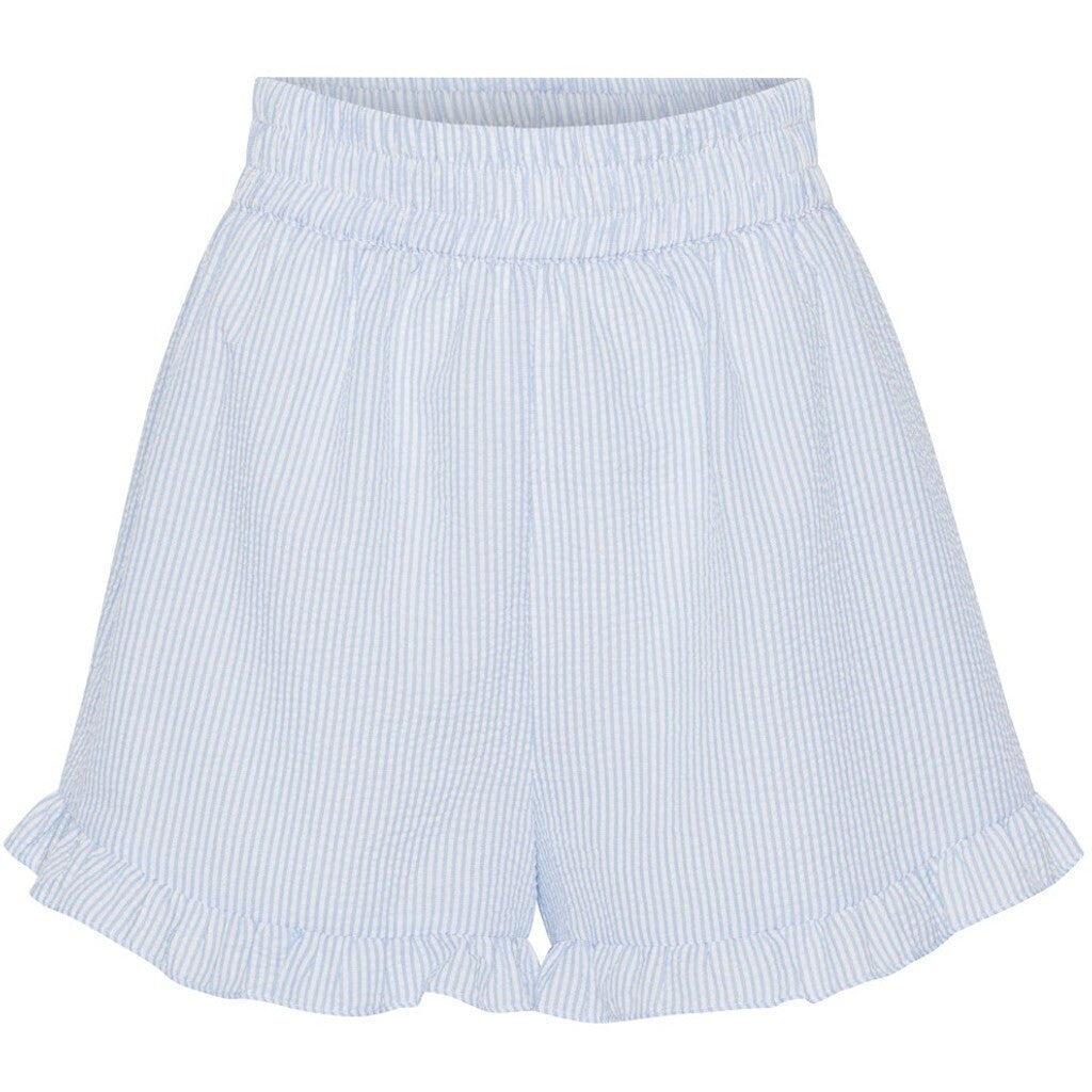 Sonja Shorts - Blå/Vit Randig