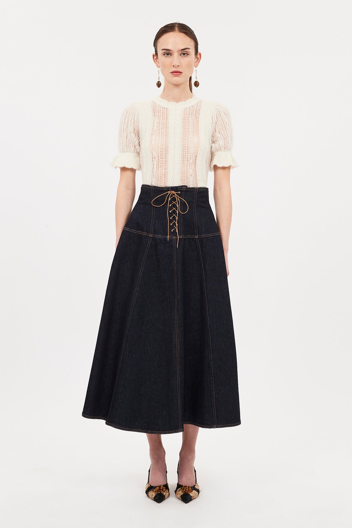 Mavis Top - Ivory
