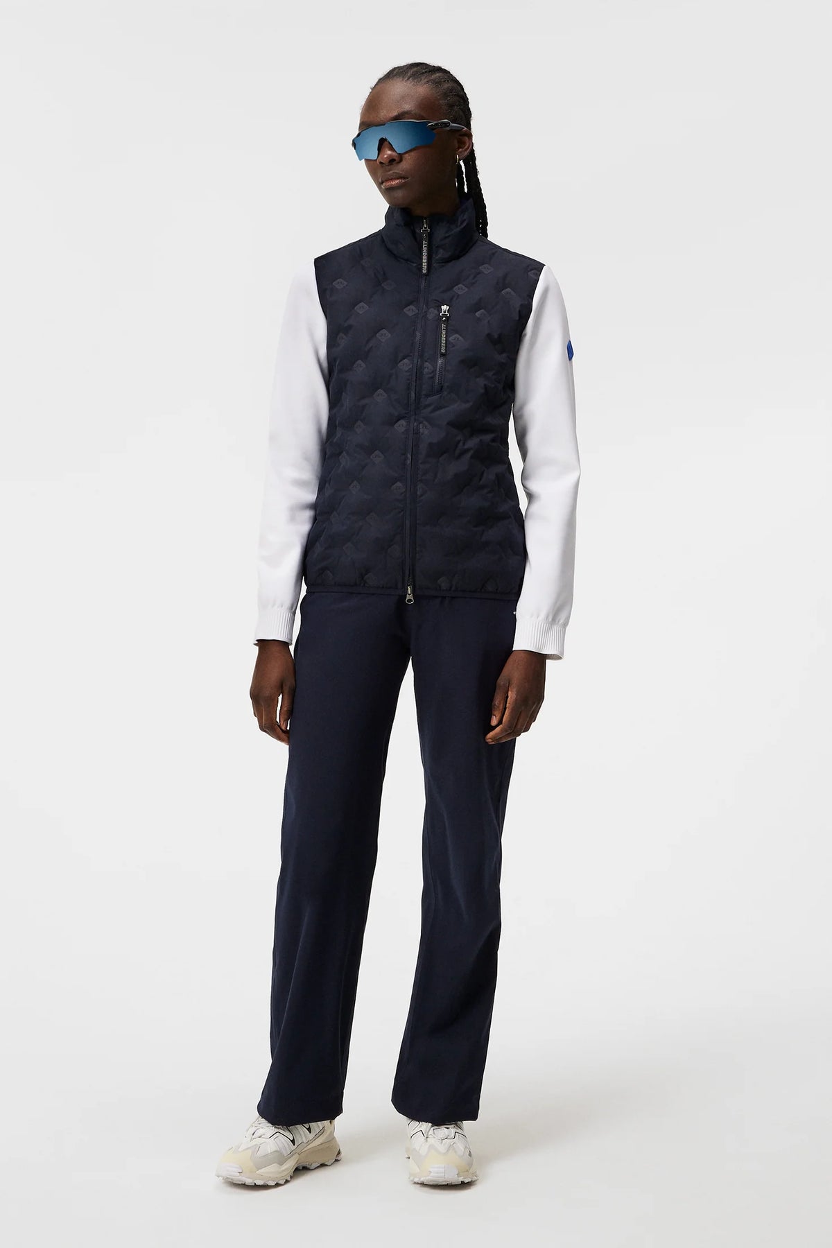 W Rosetta Hybrid Jacket - Jl Navy