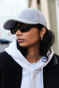 Julie Wool Cap - Light Grey